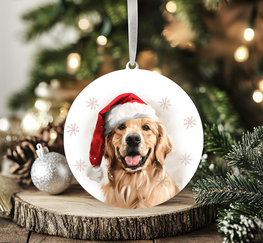 Golden Retriever Ornament