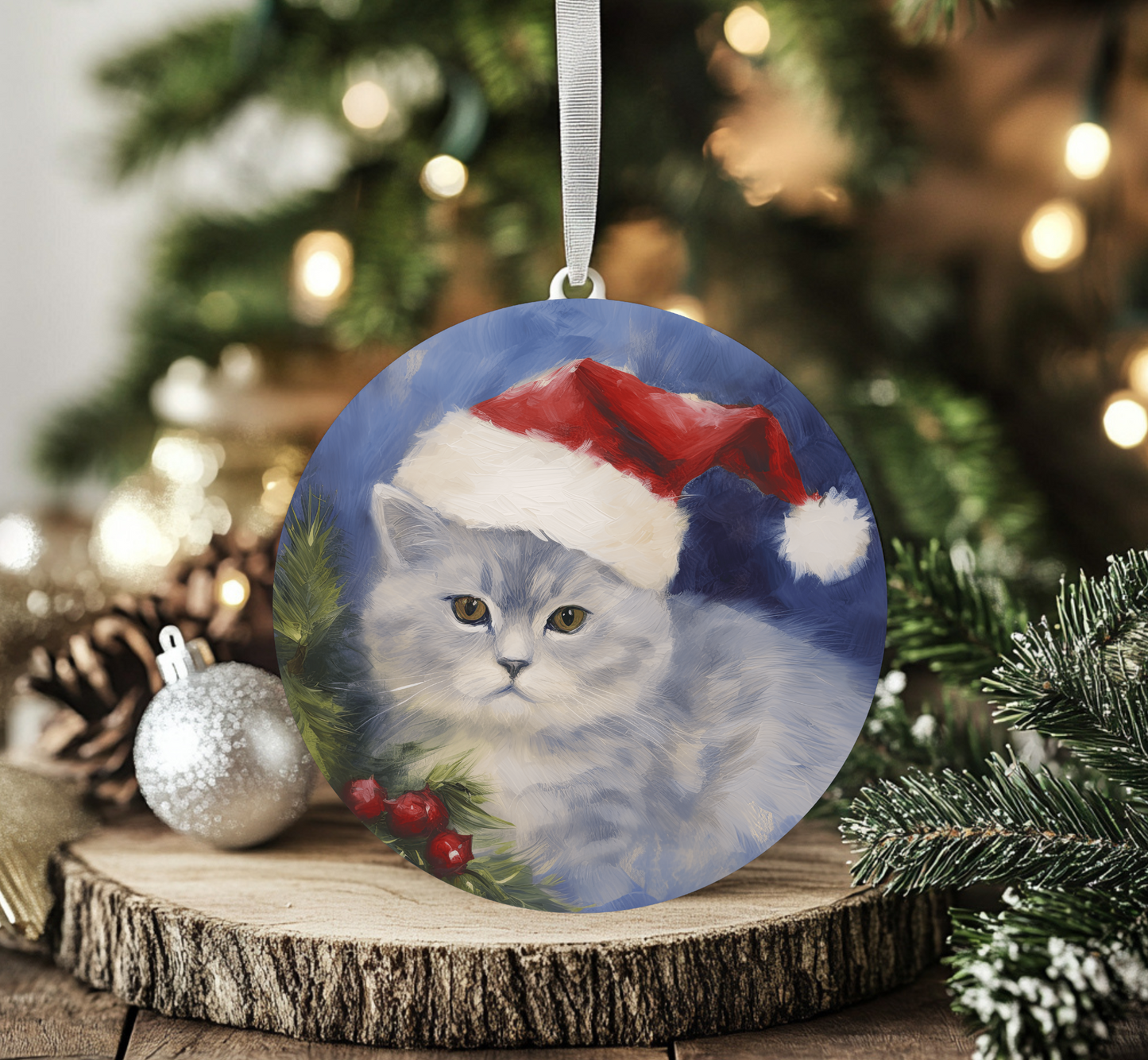 British Shorthair Cat Ornament