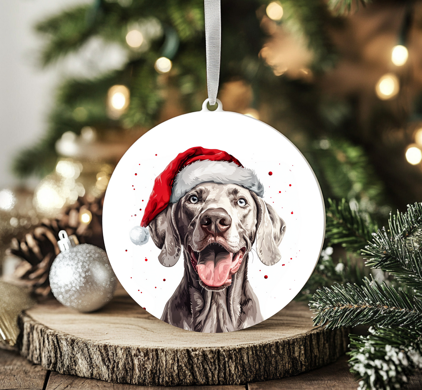 Weimaraner Ornament