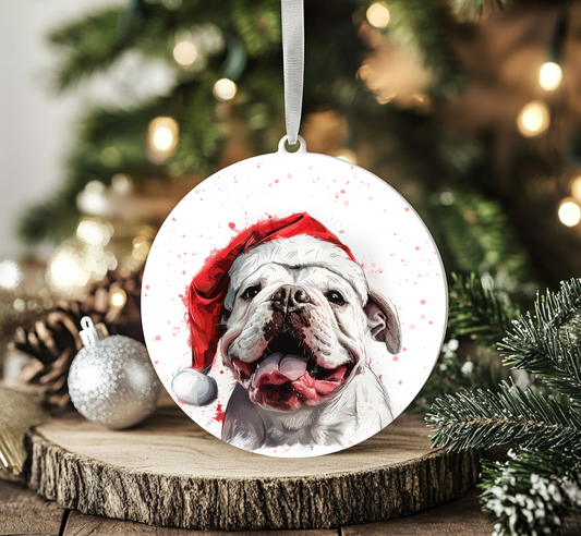 Bulldog Ornament