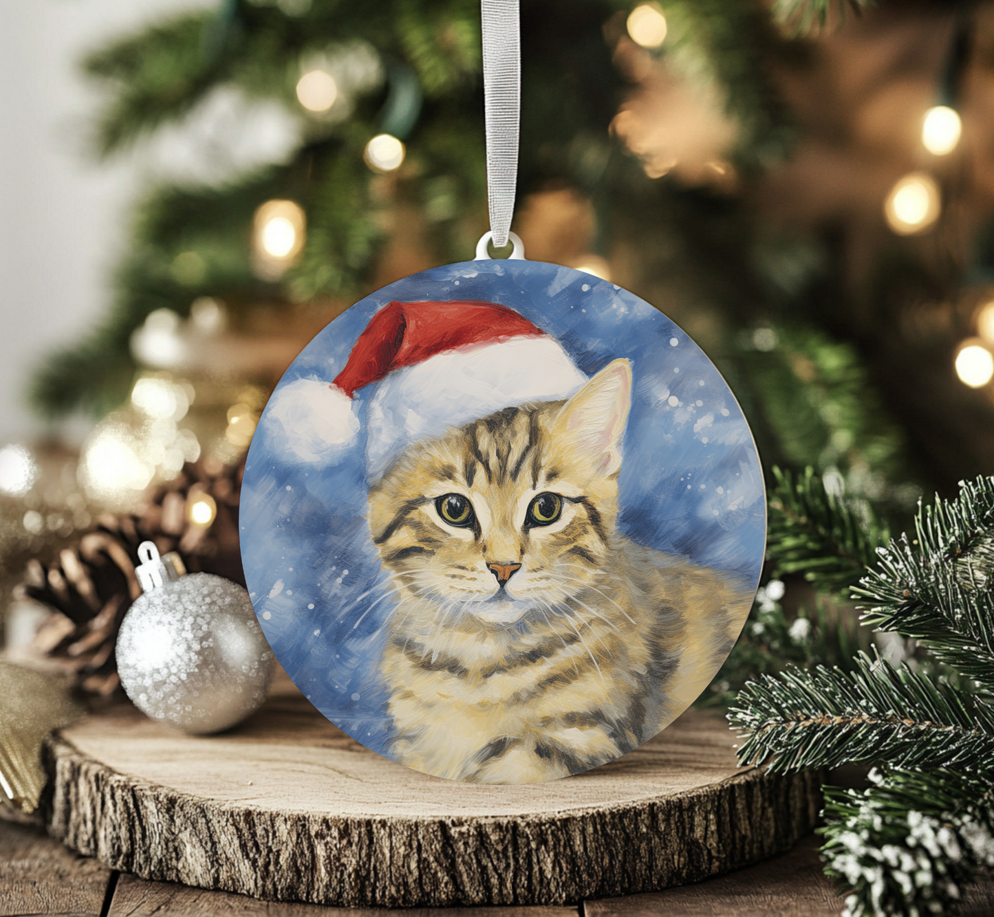 American Shorthair Cat Ornament