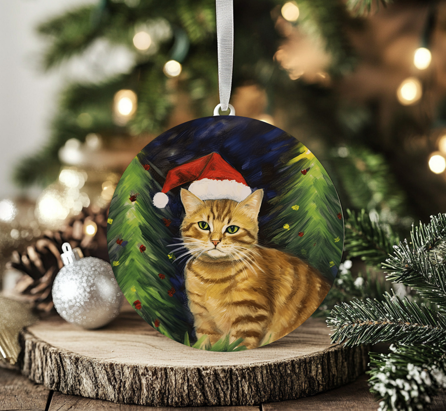 American Shorthair Cat Ornament