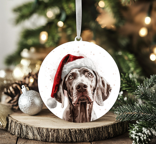 Weimaraner Ornament