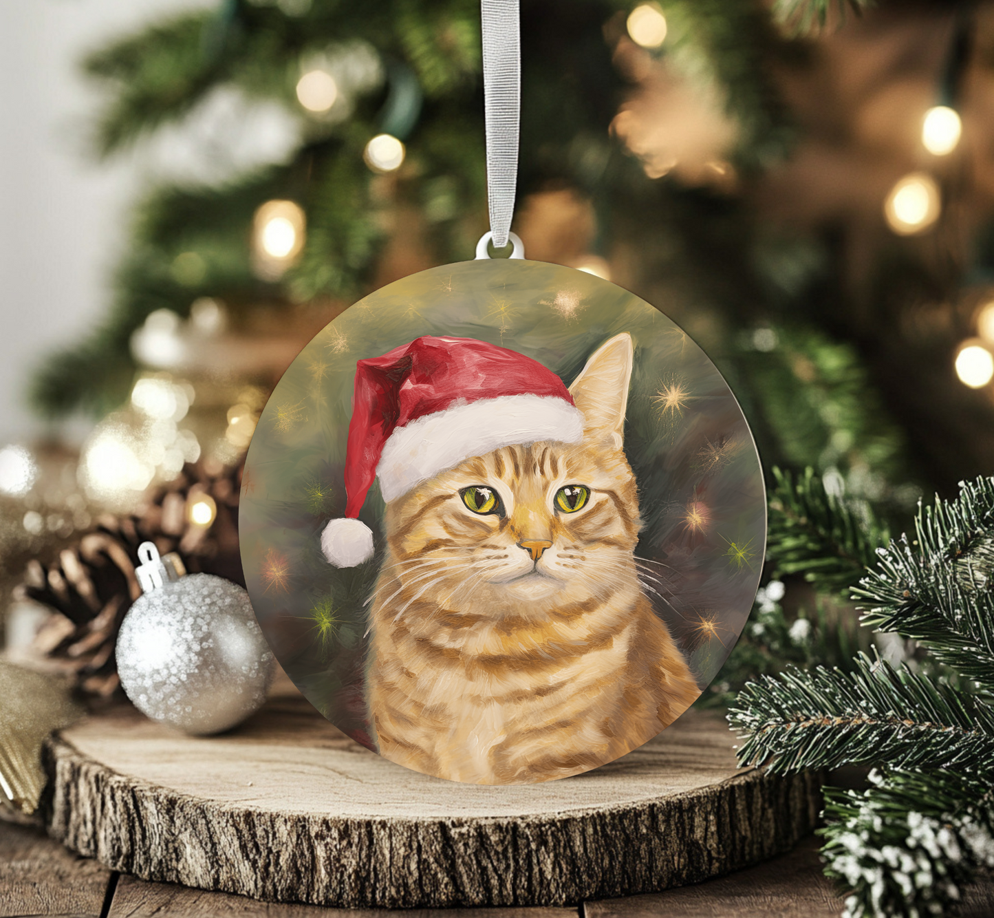 American Shorthair Cat Ornament