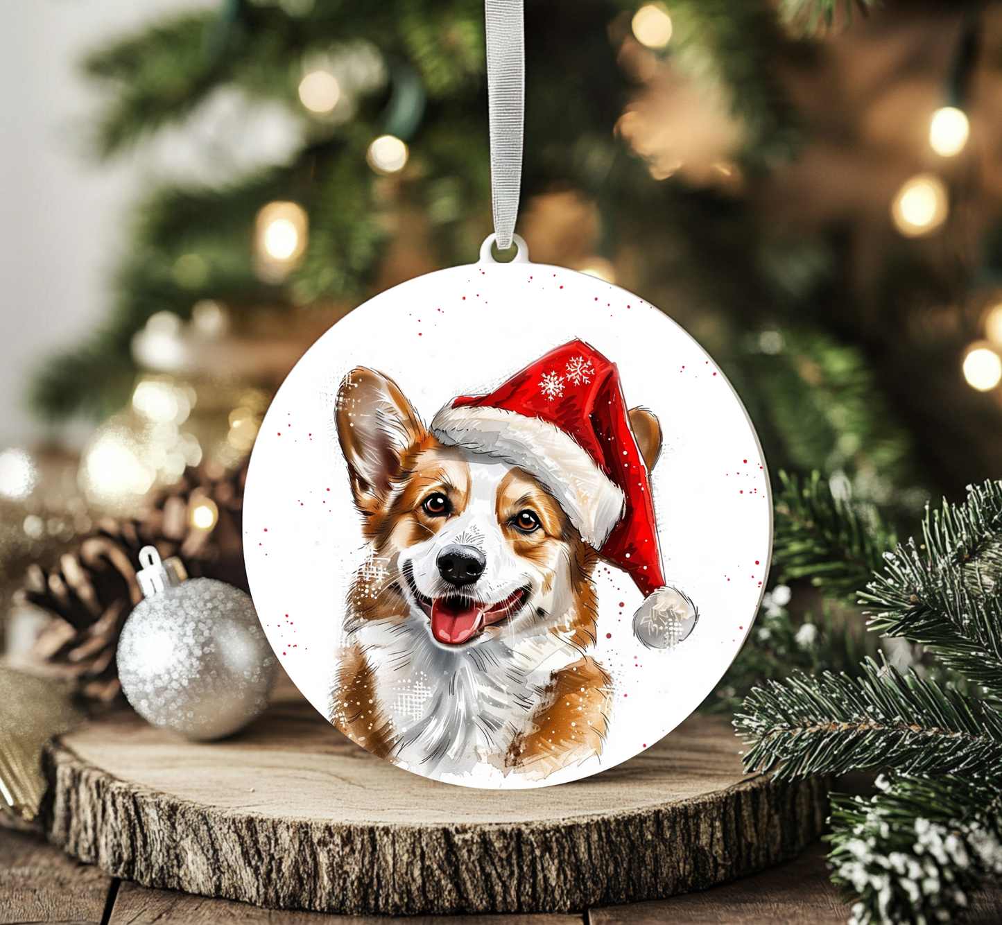 Corgi Ornament