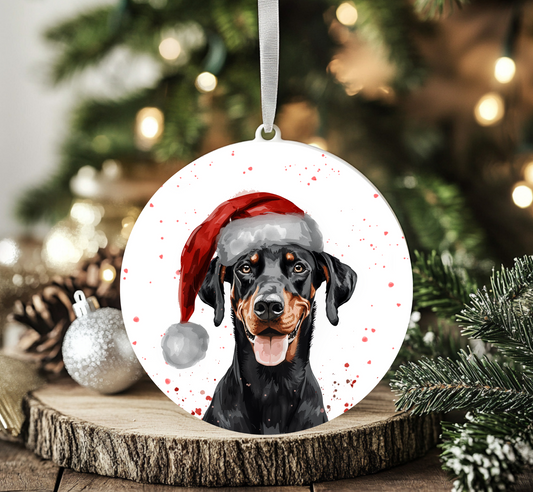 Doberman Ornament