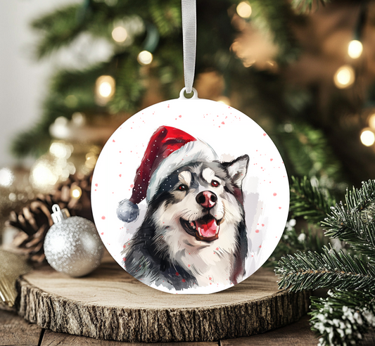 Alaskan Malamute Ornament