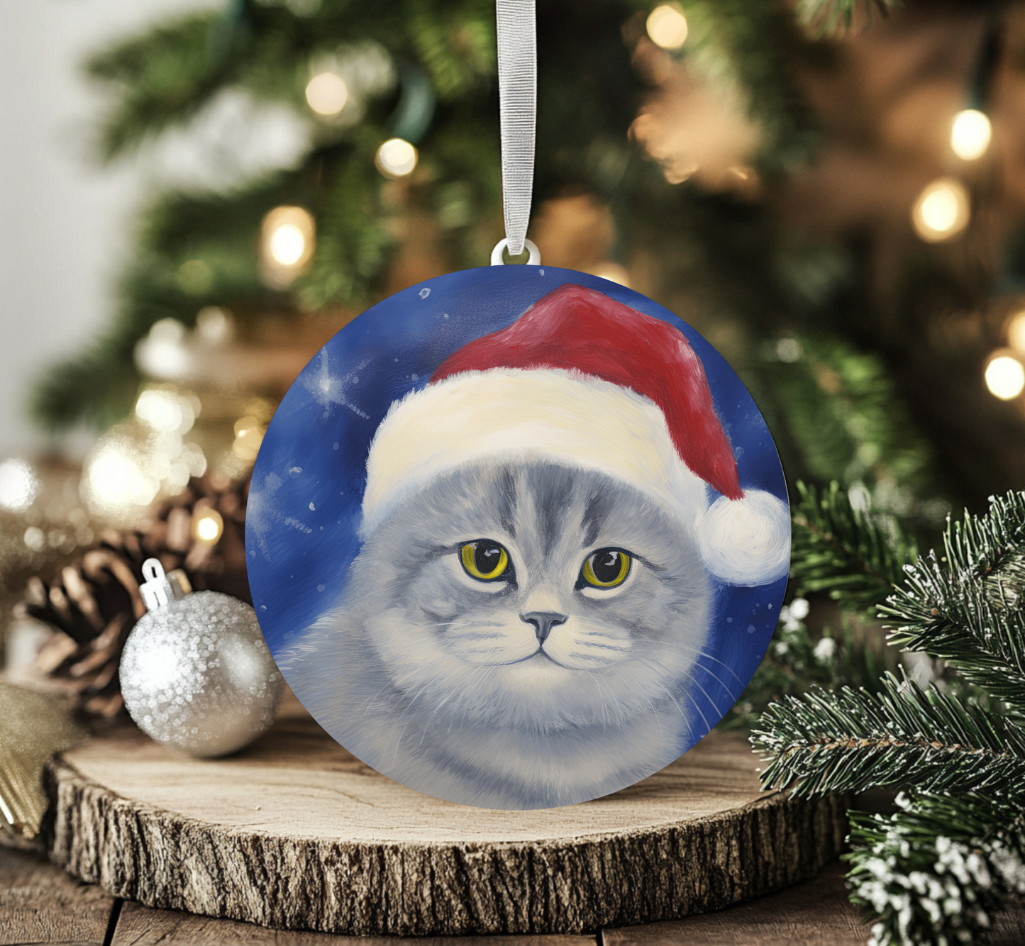 British Shorthair Cat Ornament