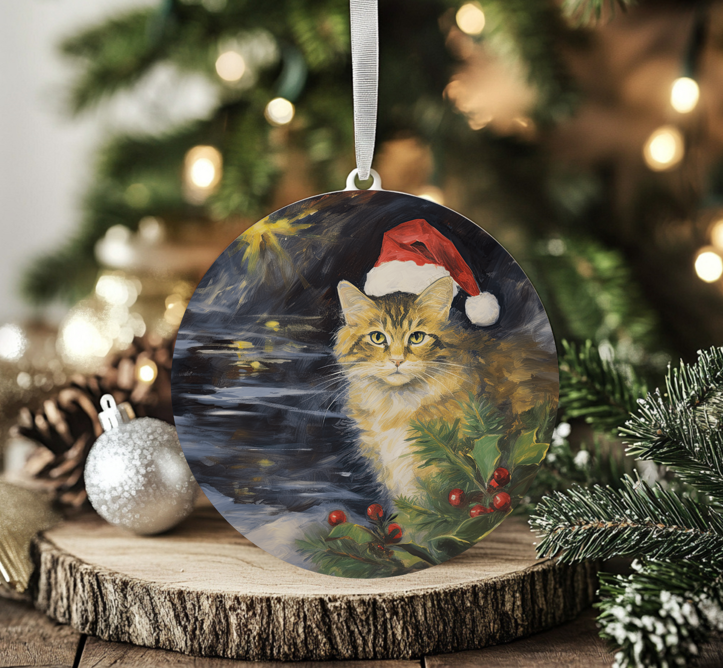 Manx Cat Ornament