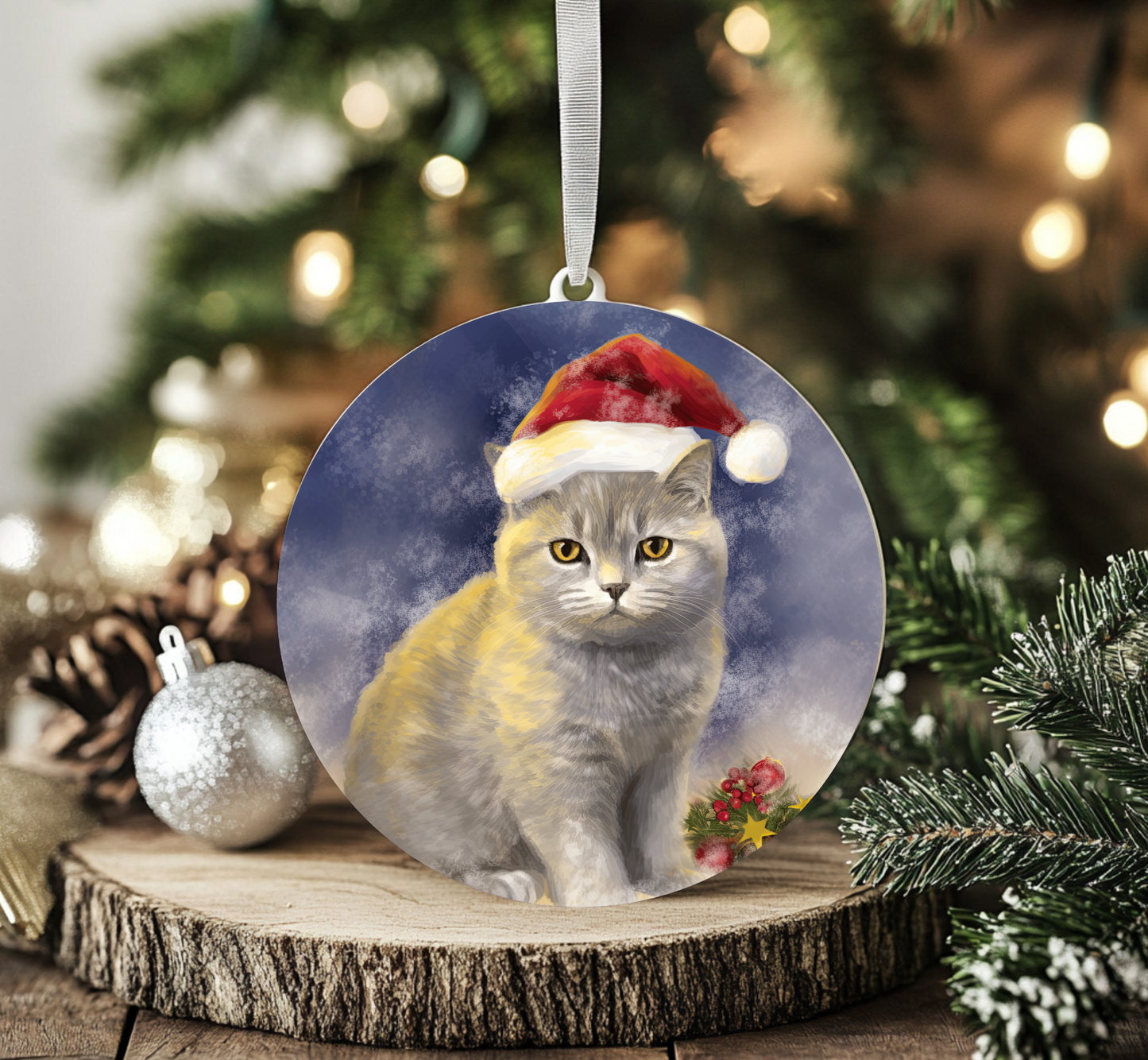 British Shorthair Cat Ornament