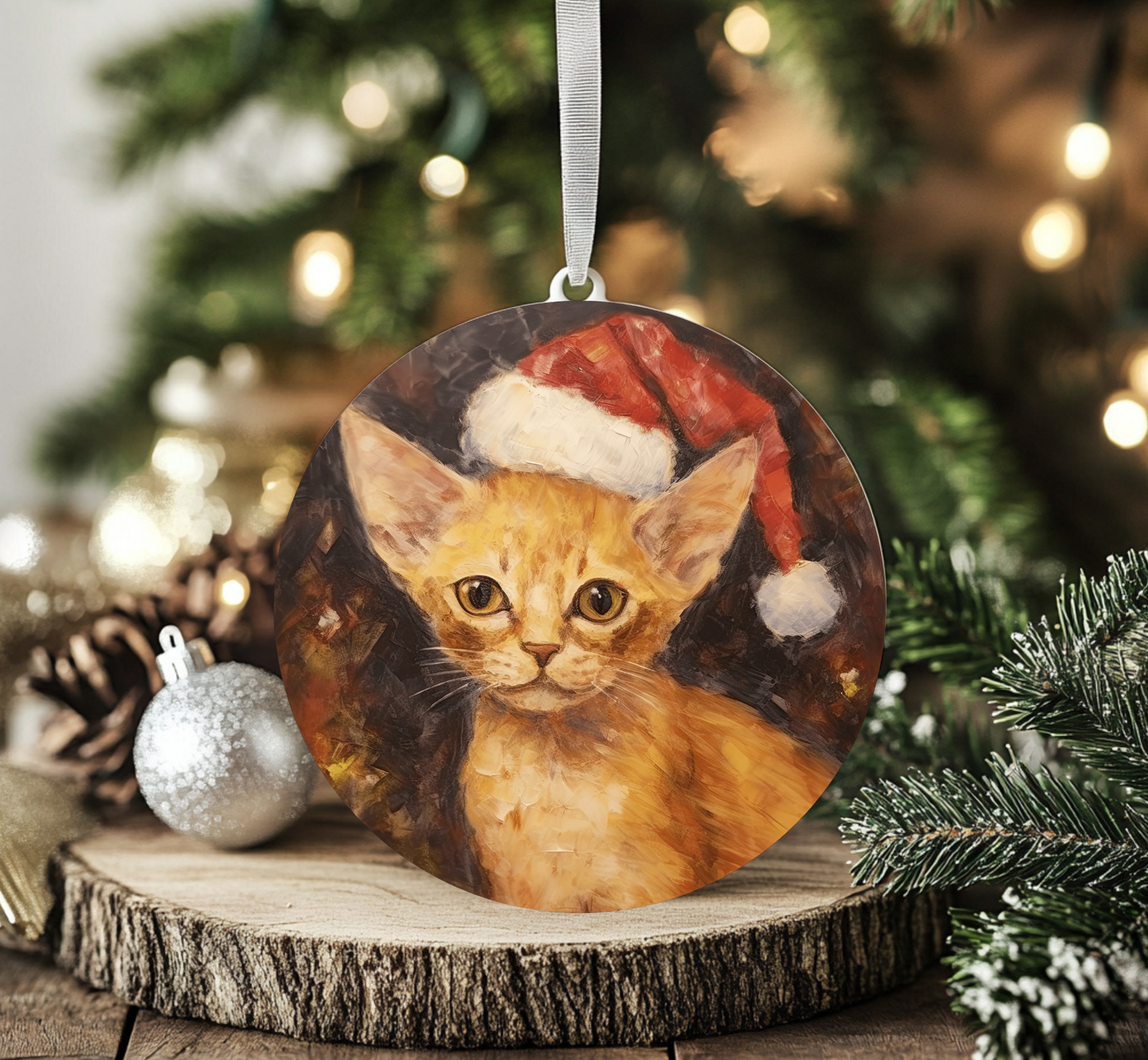 Devon Rex Cat Ornament