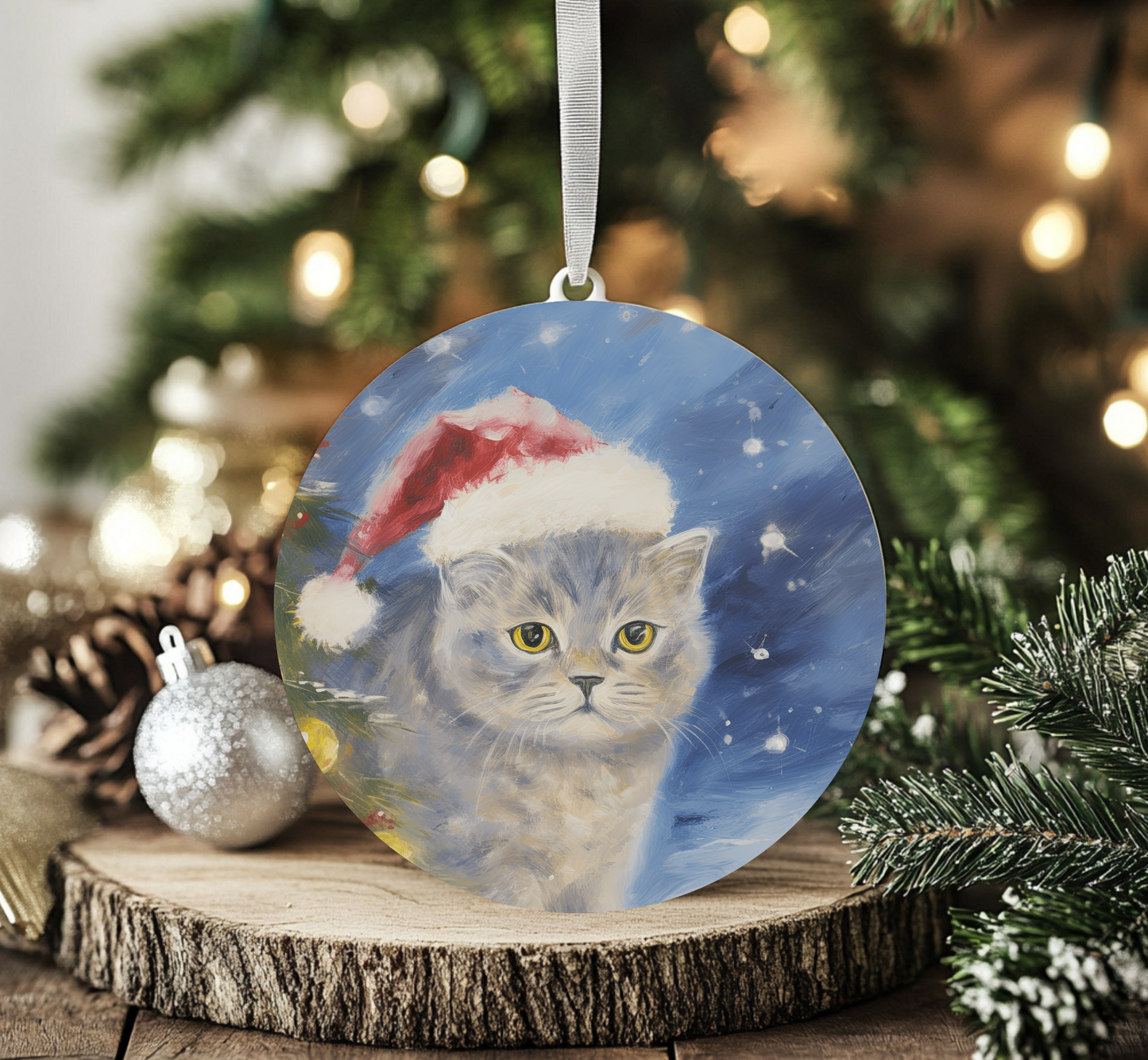 British Shorthair Cat Ornament