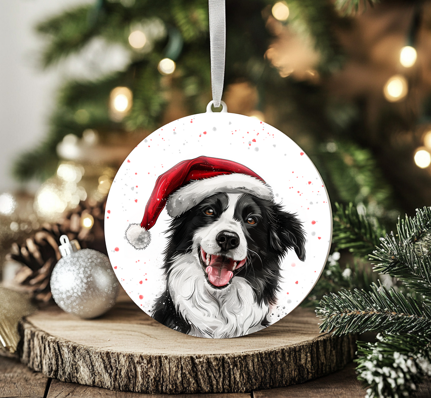 Border Collie Ornament