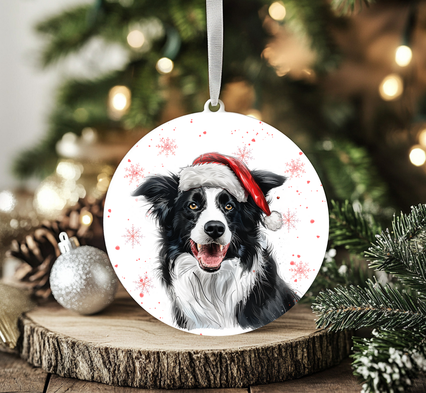 Border Collie Ornament