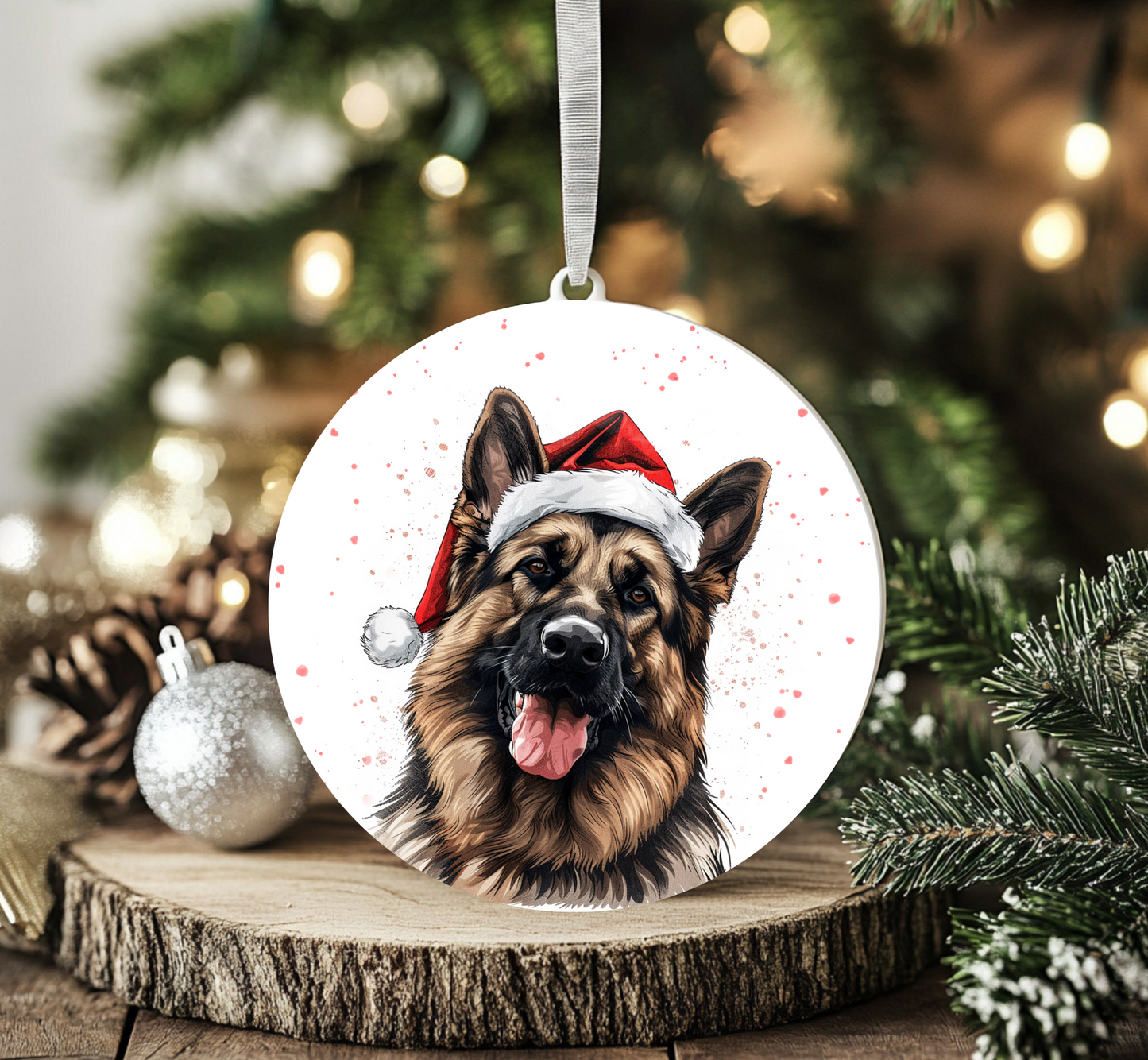 German Shepherd Ornament