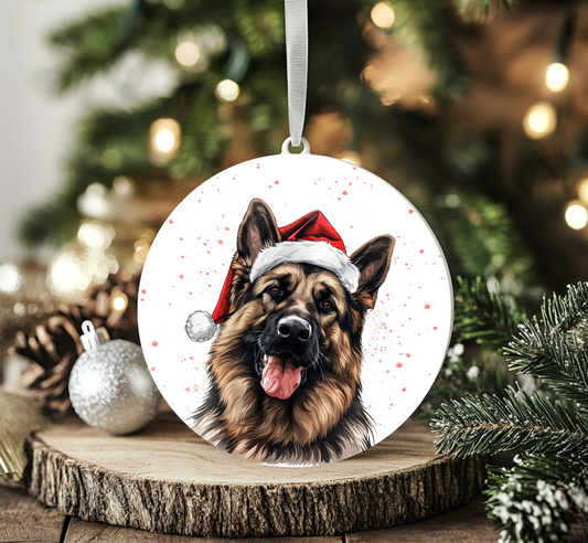 German Shepherd Ornament