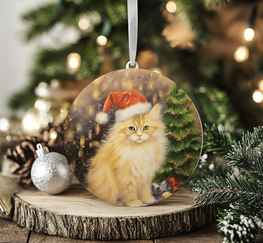 Persian Cat Ornament