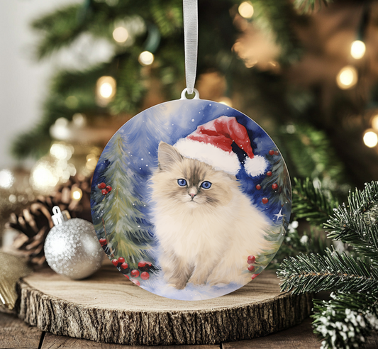 Ragdoll Cat Ornament